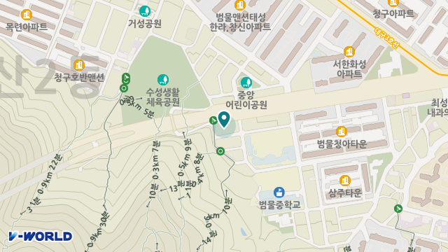 희망재가복지센터 위치 지도