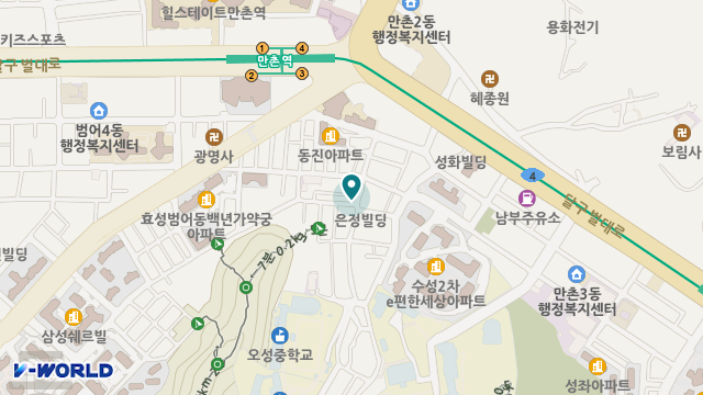 안심케어복지센터 위치 지도