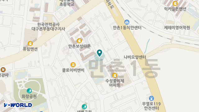 평화복지센터 위치 지도