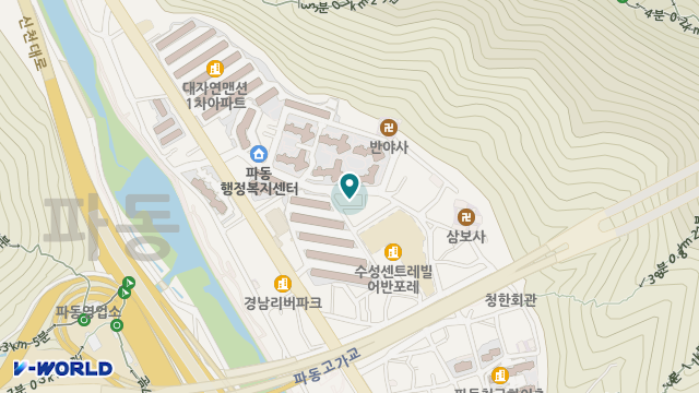 휴먼복지센터 위치 지도
