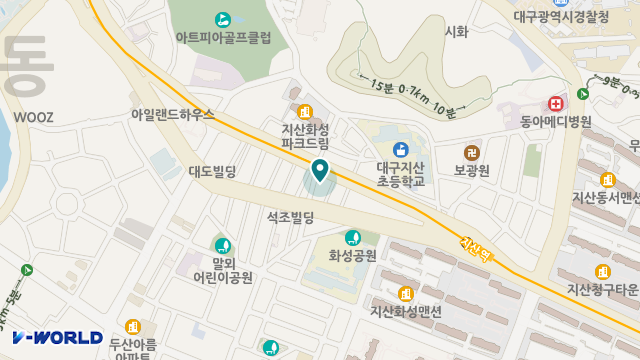 행복한노인복지센터 위치 지도