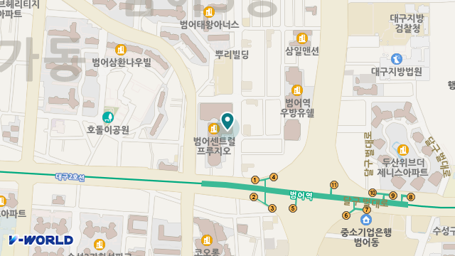 수성요양복지센터 위치 지도