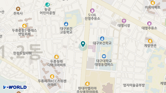 국제의료기 위치 지도