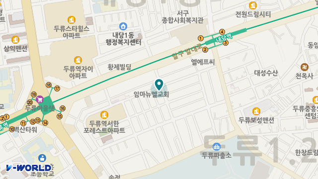 내일 어르신 요양센타 위치 지도