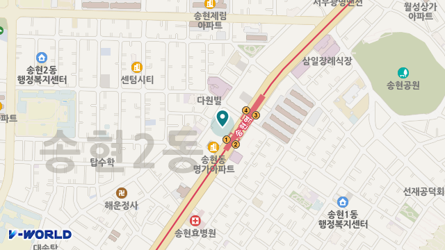대경의료기 위치 지도