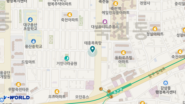 대덕요양복지원 위치 지도