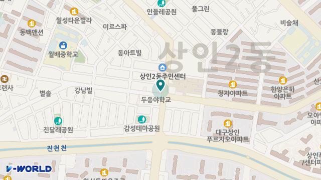 안계재가노인복지센터 위치 지도