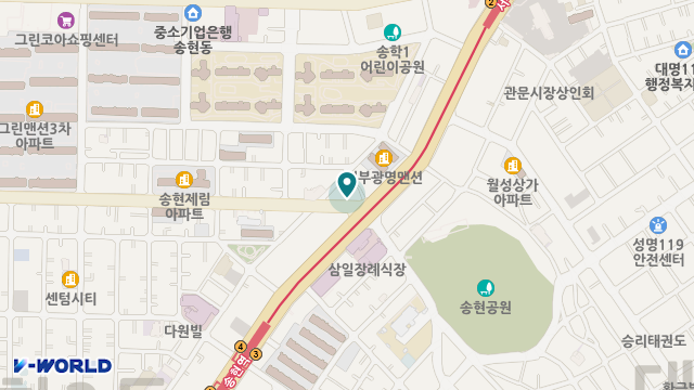 가야노인복지센터 위치 지도