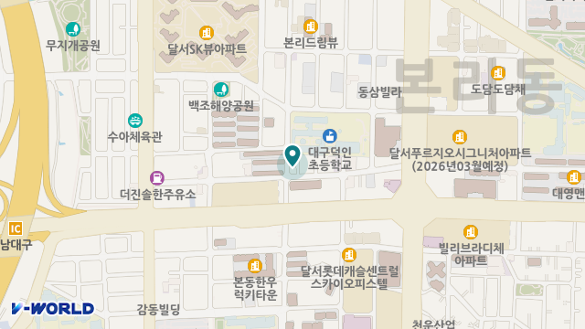 동산요양노인복지센터 위치 지도