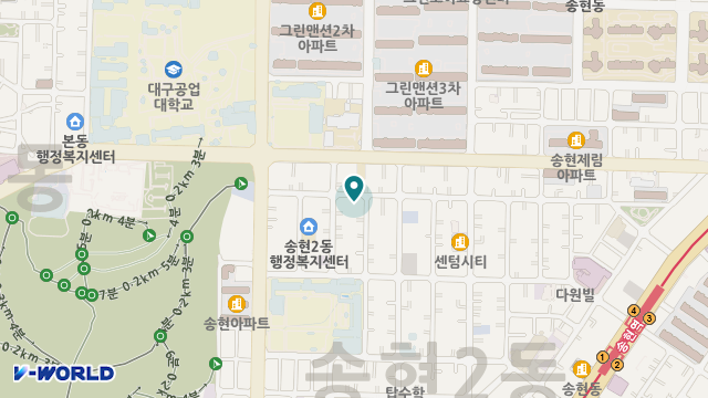 효드림재가복지센터 위치 지도