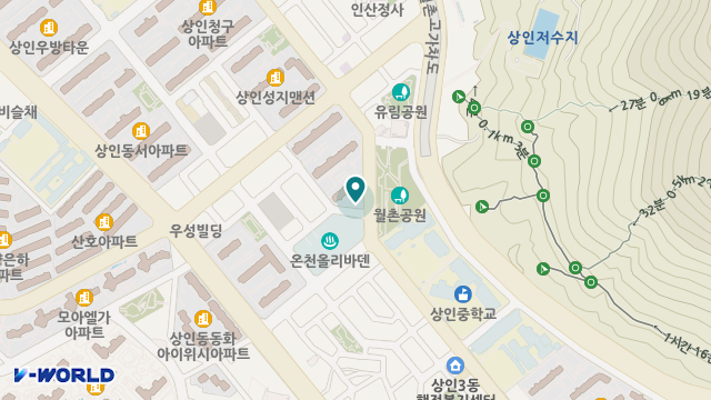 365 재가장기요양기관 위치 지도