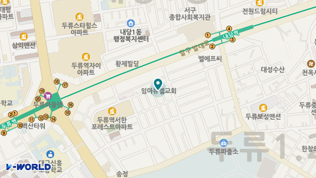 오병이어재가복지센터 위치 지도