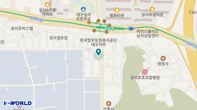 행복재가장기요양센터 위치 지도