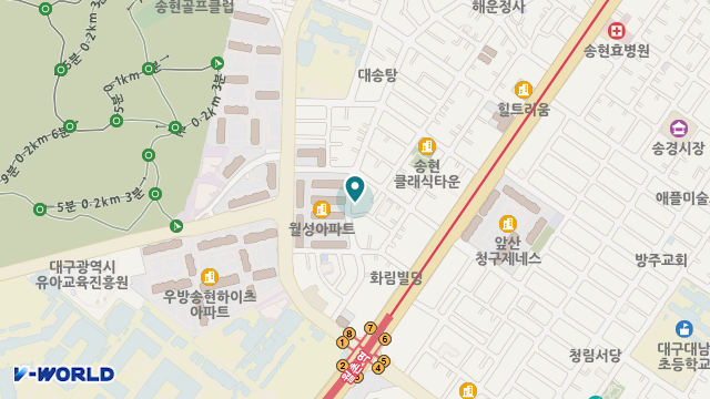 큰나무재가노인복지센터 위치 지도