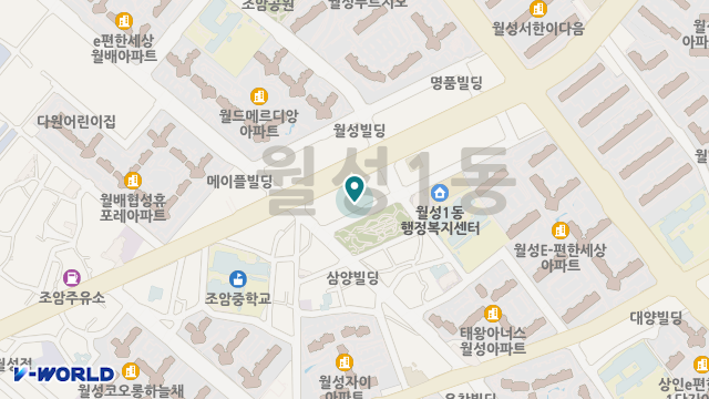 효백세재가복지센터 위치 지도