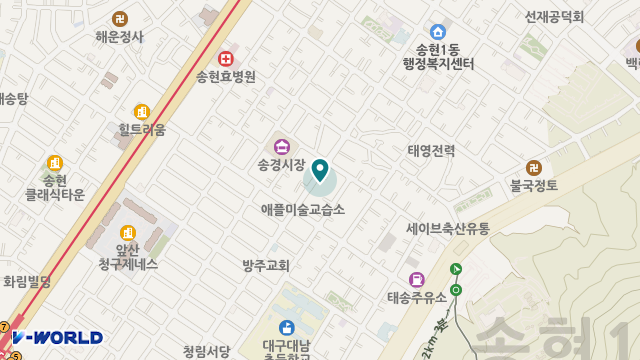 효방문재가노인복지센터 위치 지도