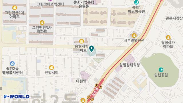 노아재가노인복지센터 위치 지도