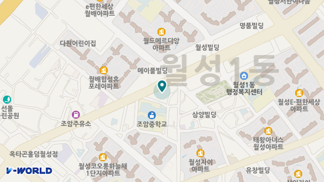 가일노인복지센터 월성지점 위치 지도