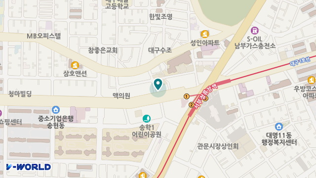 봄날재가노인복지센터 위치 지도