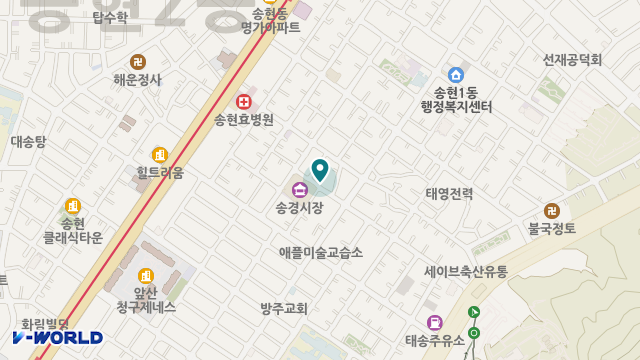다사랑 재가노인복지센터 위치 지도