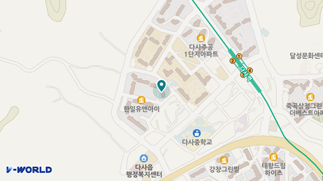누리노인복지센터 위치 지도
