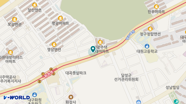 동행재가요양센터 위치 지도