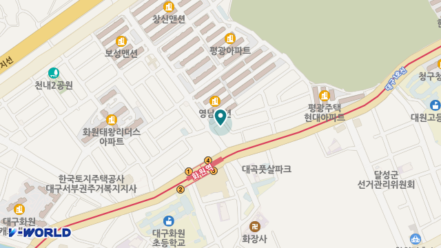 효성재가노인복지센터 위치 지도