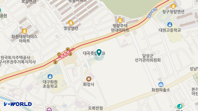 가람재가복지센터 위치 지도