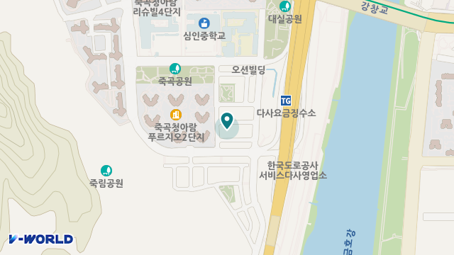사랑나눔 재가복지센터 위치 지도