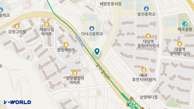 백세효재가복지센터 위치 지도