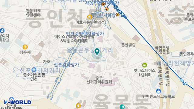 동인천방문요양센터 위치 지도