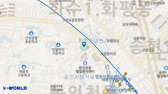 해피실버케어 위치 지도