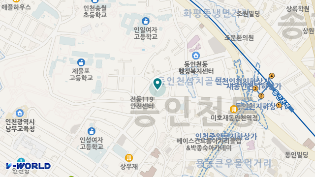 하늘사랑 노인복지센터 위치 지도