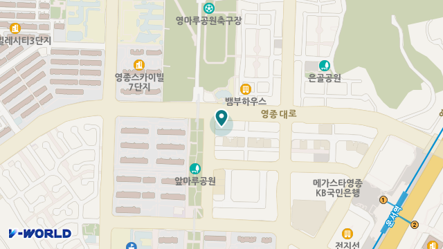 가온누리복지센터 위치 지도