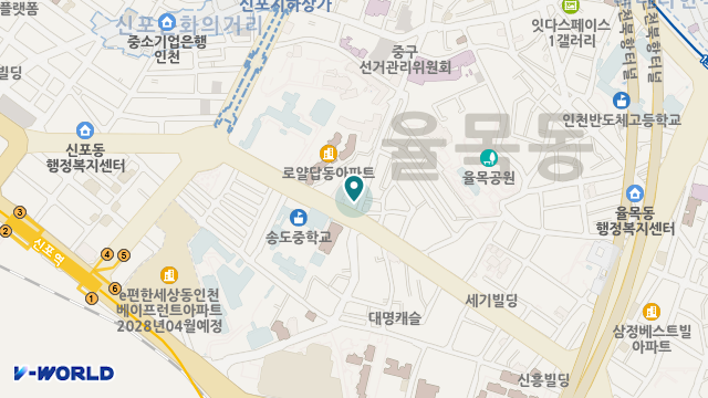 제물포구 주간보호센터 위치 지도