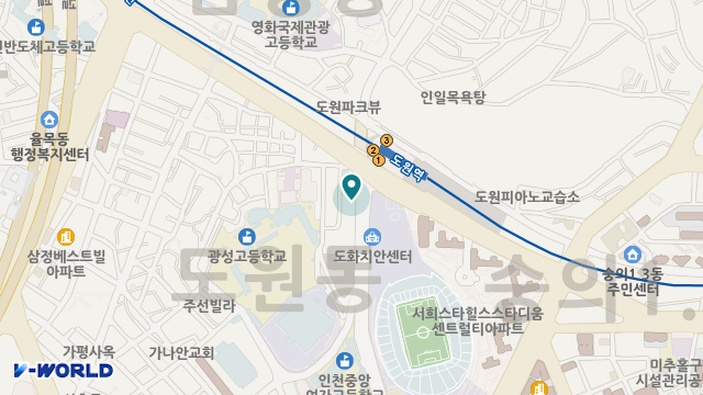 연세노인복지센터 위치 지도