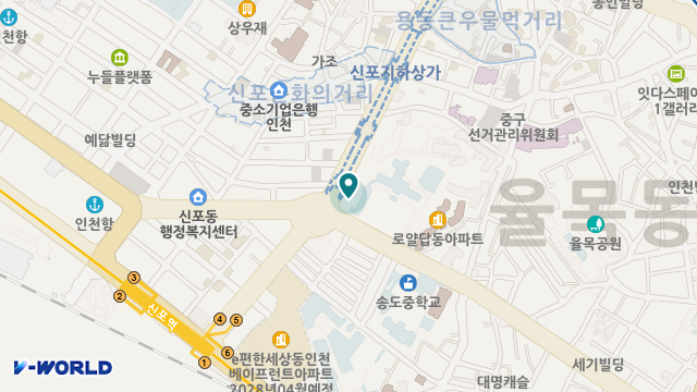 중부주야간보호센터 위치 지도