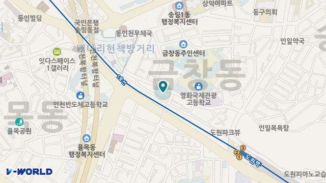 동행재가노인복지센터 위치 지도