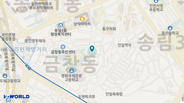 에덴재가노인복지센터 위치 지도