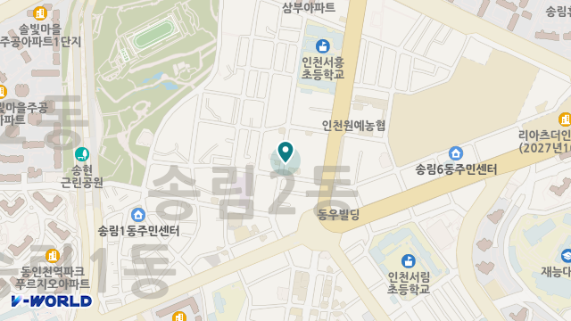 미소재가노인복지센터 위치 지도