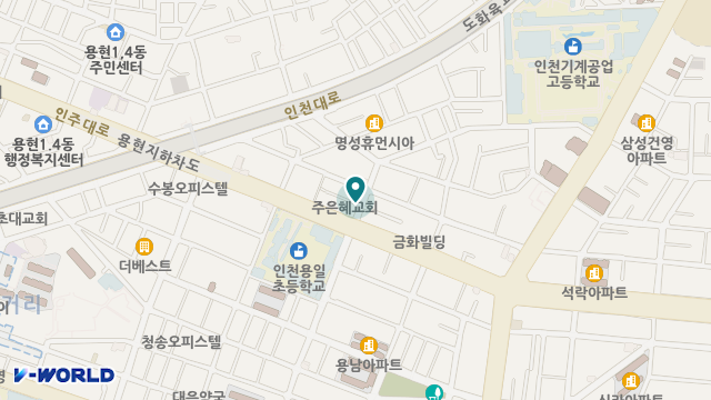 양지재가장기요양기관 위치 지도