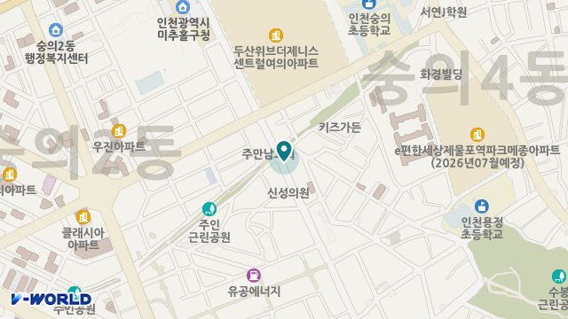 한가족노인복지센터 위치 지도