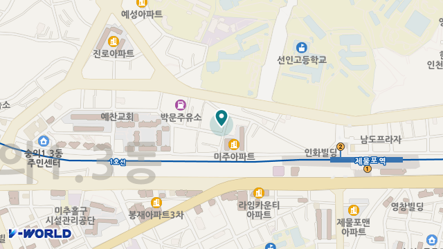 행복나눔방문요양센터 위치 지도