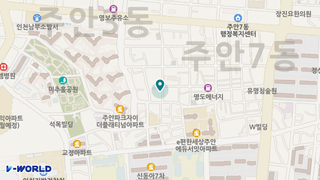 (K)한누리한마음센터 위치 지도