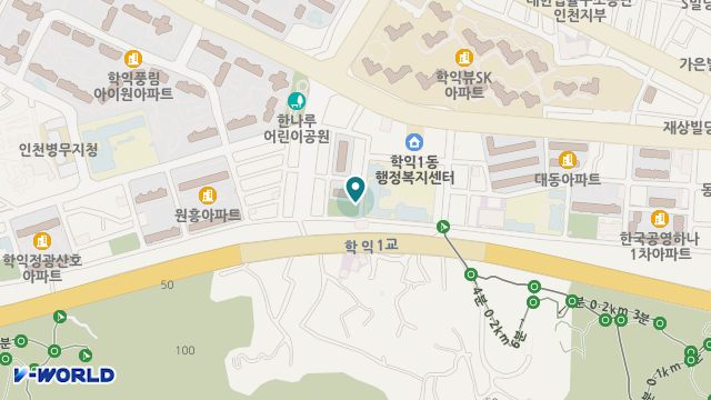 정원노인복지재가센터 위치 지도