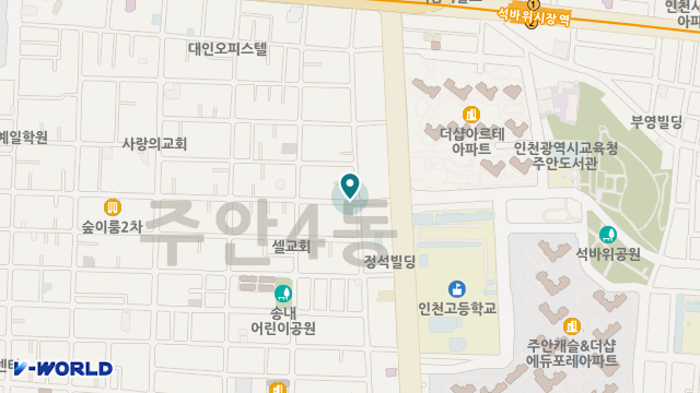 효정노인복지센터 위치 지도