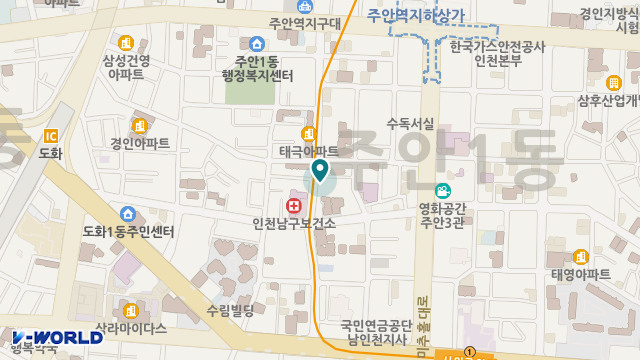 온누리방문요양센터 위치 지도