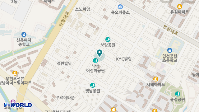 A+인천사랑방문요양 위치 지도