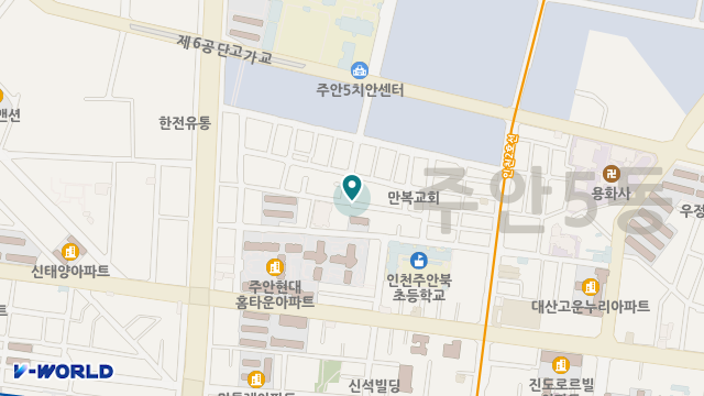 송현노인복지센터 위치 지도