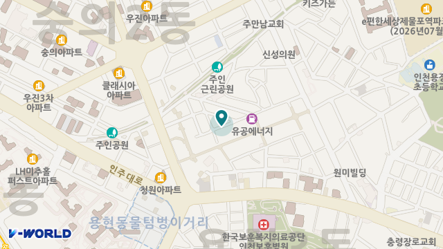 누리애방문요양센터 위치 지도